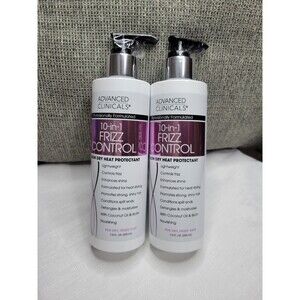 2 Pack 10-In-1 Frizz Control, Blow Dry Heat Protectant, 7.5 fl oz (222 ml) Each